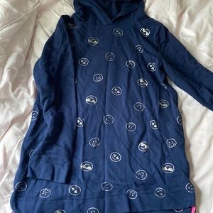 Kids emoji printed top